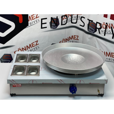 Tantuni Ocağı Garnütürlü 50*75 Cm 4 Garnütürlü Lpg'li Tüplü