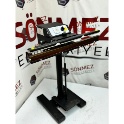 Sönmez Vakum Pedallı 65 Cm Pro Naylon Poşet Yapıştırma Makinesi Yerli Üretim Black