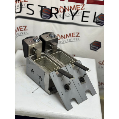 Sönmez 3+3 Elektrikli Fritöz Büfe Restoran Tipi