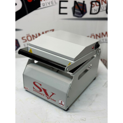 Sönmez Vakum Karton Tabak Yapıştırma Makinesi Su Böreği Döner Paketleme Makinası