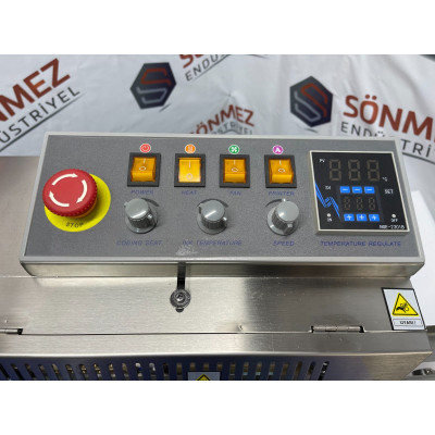 Lavion FRB 810 Konveyörlü Tarih Kodlamalı Otomatik Yatay Poşet Ağzı Kapatma Makinesi