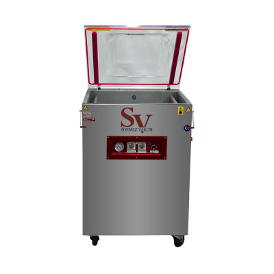 Sönmez Vakum Çift Çene 50 Cm Ayaklı Vakum Makinesi