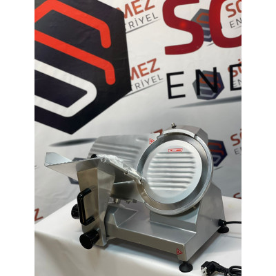 Lavion 25 Cm Salam Sosis Kesme Dilimleme Makinesi Büfe Restoran Tipi Salam Kesme Makinesi