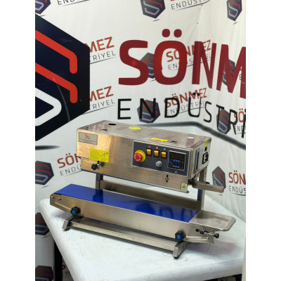 Lavion Otomatik Dikey Poşet Ağzı Kapatma Makinesi - Konveyörlü Poşet Ağzı Yapıştırma Makinesi FRB 770II