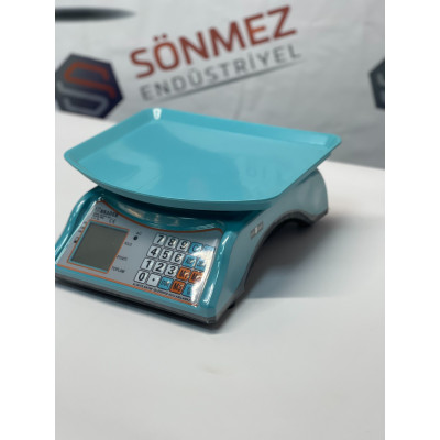 Brader 40 Kg Elektronik Dijital Hesaplamalı Terazi Mavi