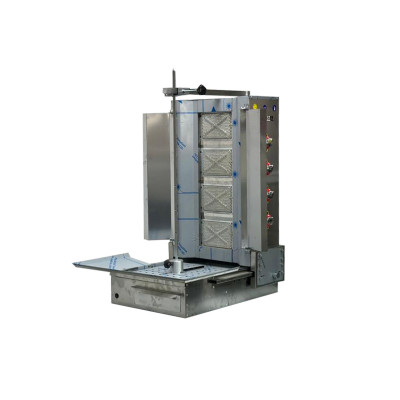 İnoxmaster 4 Radyanlı Döner Ocağı Alttan Motorlu D.gazlı / Lpg