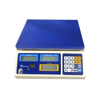 Dikomsan NP 30 Kg 5 Gr Tutar Hesaplamalı Terazi Dikomsan NP 30 Kg 5 Gr Tutar Hesaplamalı Terazi