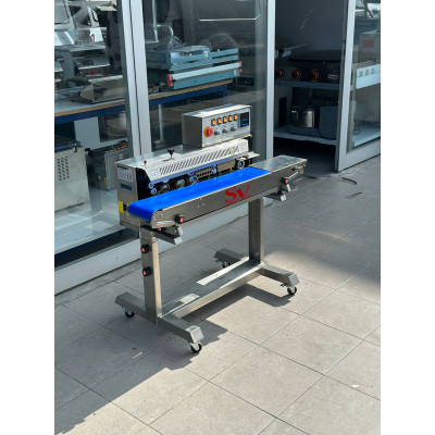 Lavion Frm-980 Gazlı Çerez Cips Gıda Paketleme Makinesi Yapıştırma Makinası Tarih Kodlamalı