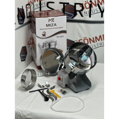 Sönmez - Miza 1500 Gr Yüksek Devir Yüksek Devirli Bitki Baharat Öğütme Makinesi Sönmez - Miza 1500 Gr Yüksek Devir Yüksek Devirli Bitki Baharat Öğütme Makinesi