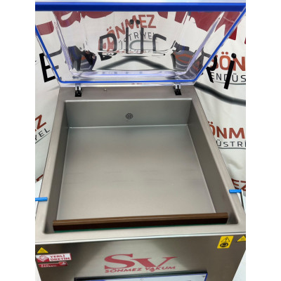Sönmez Vakum Yerli Üretim 45 Cm Derin Hazneli Vakum Makinesi Sönmez Vakum Yerli Üretim 45 Cm Derin Hazneli Vakum Makinesi