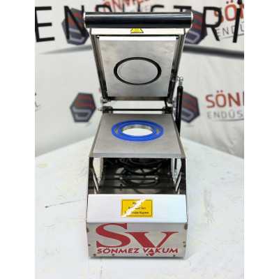 Sönmez Vakum 90 Mm Tekli Bardak Kapatma Makinesi