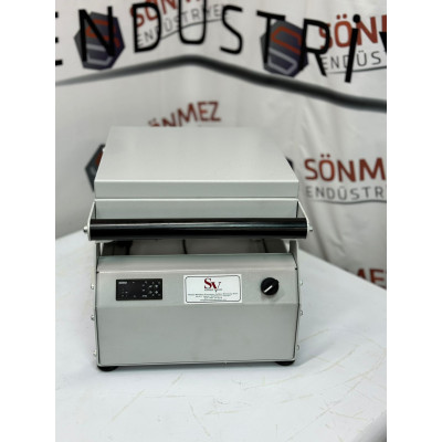 Sönmez SV 350 Manuel Tekli Kase Tabak Kapatma Makinesi White