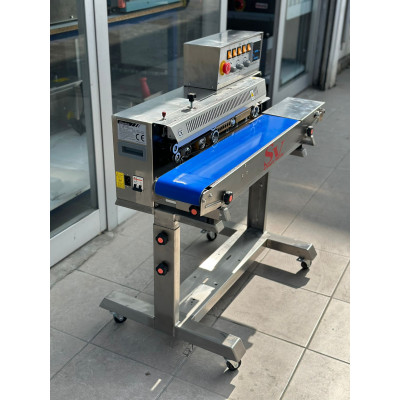 Lavion Frm-980 Gazlı Çerez Cips Gıda Paketleme Makinesi Yapıştırma Makinası Tarih Kodlamalı