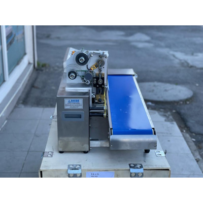Lavion FRBS 1010 Konveyörlü Otomatik Yatay Poşet Ağzı Kapatma Makinesi Tarih Kodlamalı Lavion FRBS 1010 Konveyörlü Otomatik Yatay Poşet Ağzı Kapatma Makinesi Tarih Kodlamalı