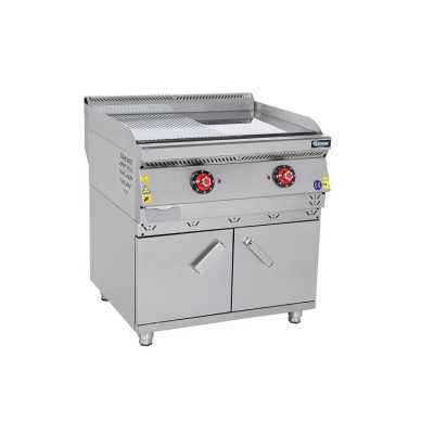 Himaksan Pleyt Izgara Yarı Oluklu Elektrikli Dolaplı, 380V 80x70x85 Cm Himaksan Pleyt Izgara Yarı Oluklu Elektrikli Dolaplı, 380V 80x70x85 Cm