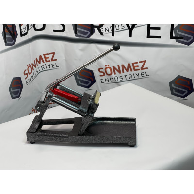 Sanayi Tipi Kare Yatay Patates Dilimleme Makinesi Büfe Patates Dilimleme