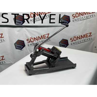 Sanayi Tipi Kare Yatay Patates Dilimleme Makinesi Büfe Patates Dilimleme
