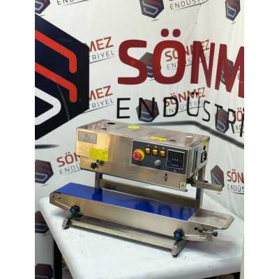 Lavion Otomatik Dikey Poşet Ağzı Kapatma Makinesi - Konveyörlü Poşet Ağzı Yapıştırma Makinesi FRB 770II