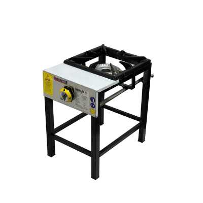 İnoxmaster Tekli Lokanta Ocağı Yüksek Ayak Ce Belgeli Doğalgazlı