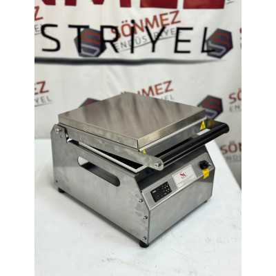Sönmez Vakum 4 Bölmeli Paslanmaz Manuel Kase Kapatma Makinesi