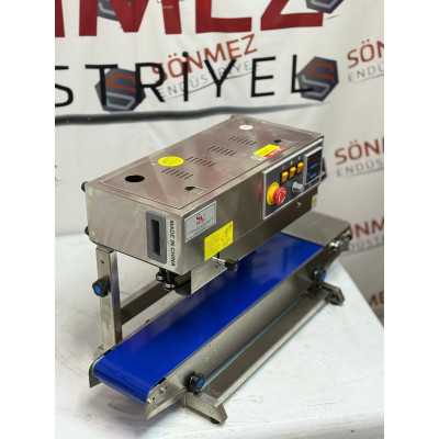 Lavion Otomatik Dikey Poşet Ağzı Kapatma Makinesi - Konveyörlü Poşet Ağzı Yapıştırma Makinesi FRB 770II